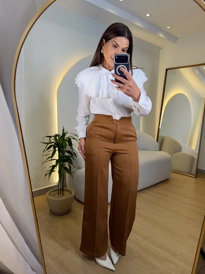 CALÇA ALFAIATARIA CÓS DUPLO, outra opção