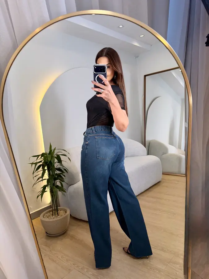 CALÇA JEANS BARRA FIO, outra opção